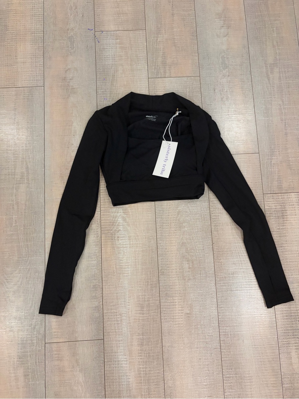 NWT Sisterly Tribe Long Sleeve Top - Picture 7 of 9